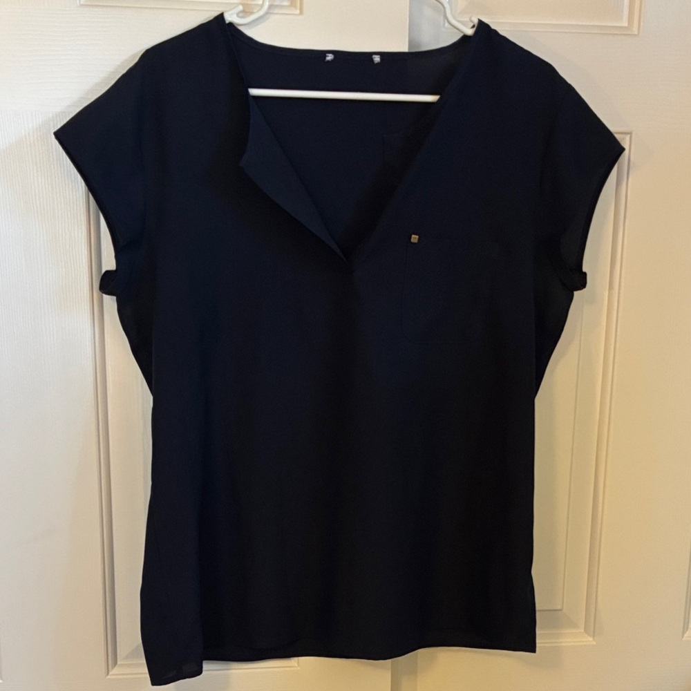 Navy Blue Women's Top